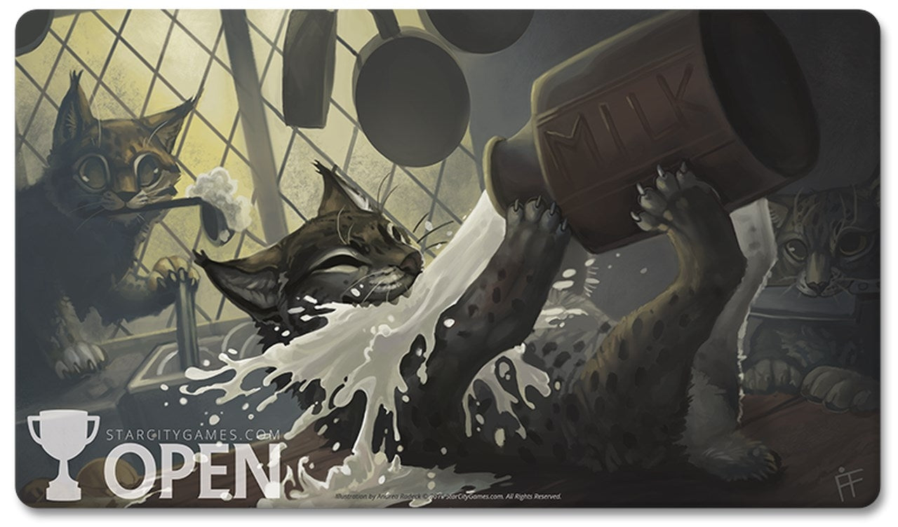 Image for Star City Games Open - Kitchen Lynx Playmat - Playmats