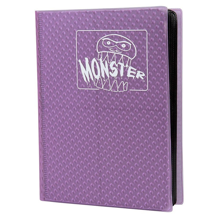 Image for Binder - 4-Pocket Side-Loading Holofoil - Purple - Storage Albums