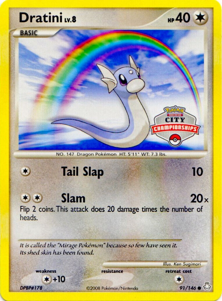 Image for Dratini - 91/146 (City Championships) (091/146) (League & Championship Cards) (PR) - Pokemon
