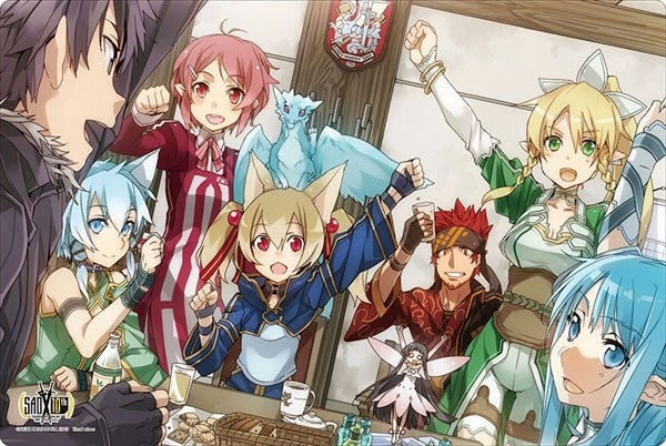 Image for Bushiroad Rubber Mat Collection Vol.525: Sword Art Online 10th Anniversary Early and Late Group Illustration ver. - Playmats