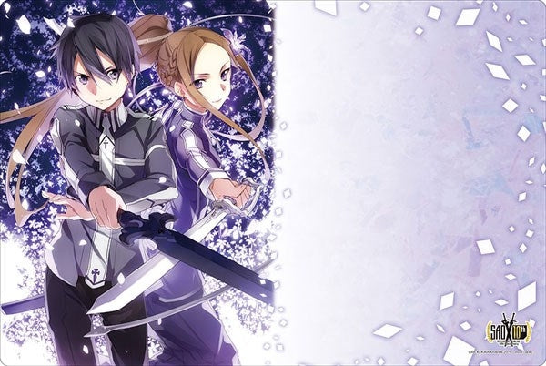 Image for Bushiroad Rubber Mat Collection Vol.533: Sword Art Online 10th Anniversary Alicization Running - Kirito & Sortiliena - Playmats