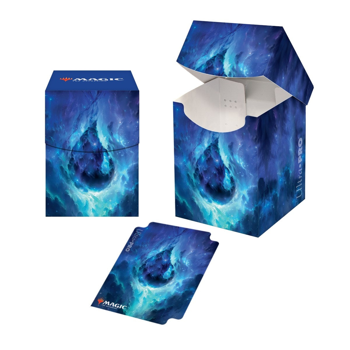 Image for Magic: The Gathering Celestial Island Standard Deck Box (100+ Count) - Deck Boxes