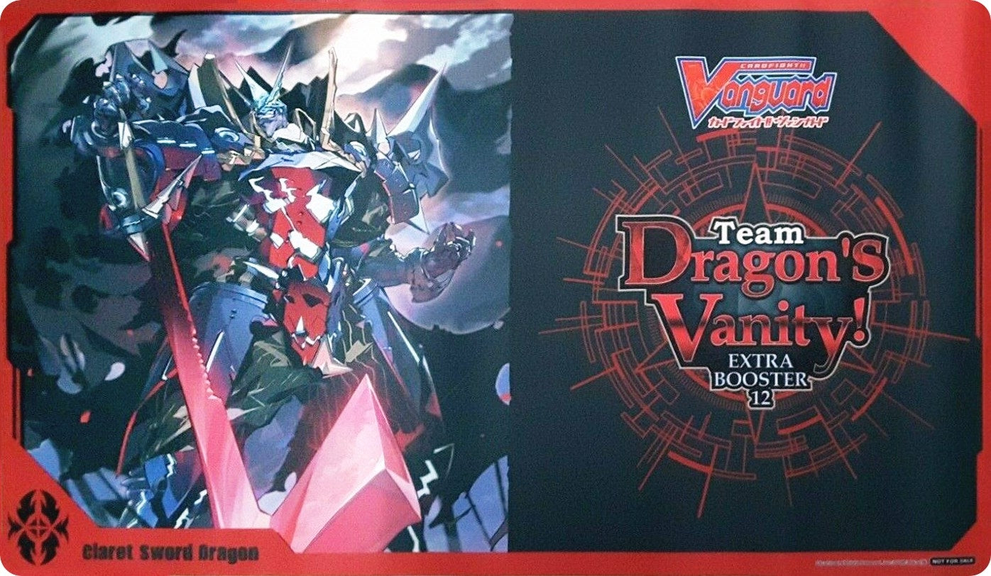 Image for Cardfight!! Vanguard Sneak Preview Playmat: Team Dragon's Vanity - Claret Sword Dragon - Playmats