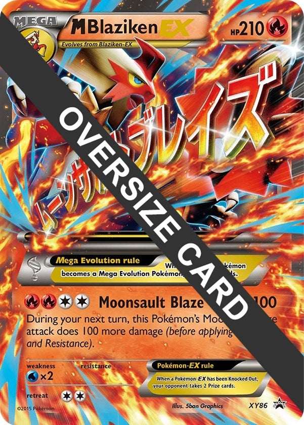 Image for M Blaziken EX - XY86 (XY86) (Jumbo Cards) (PR) - Pokemon