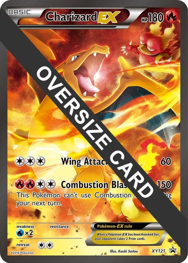 Image for Charizard EX - XY121 (XY Black Star Promos) (XY121) (Jumbo Cards) (PR) - Pokemon