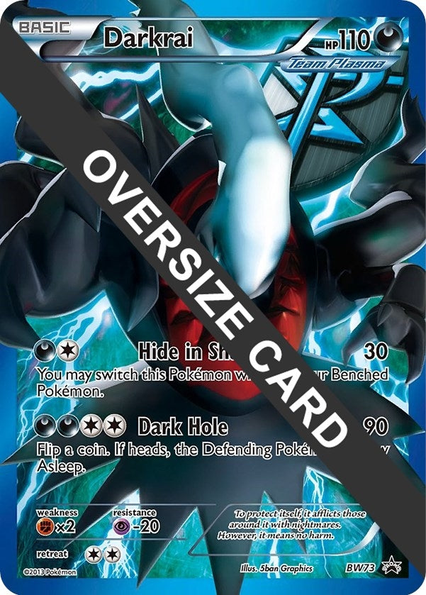Image for Darkrai - BW73 (BW Black Star Promos) (BW73) (Jumbo Cards) (PR) - Pokemon