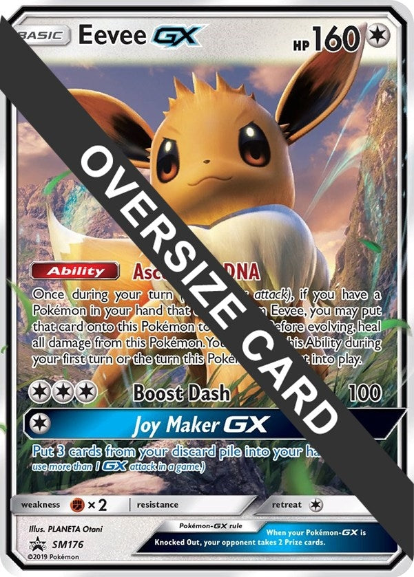 Image for Eevee GX - SM176 (SM Black Star Promo) (SM176) (Jumbo Cards) (PR) - Pokemon