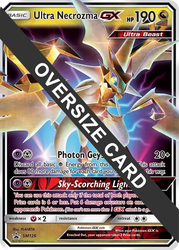 Image for Ultra Necrozma GX - SM126 (SM126) (Jumbo Cards) (PR) - Pokemon