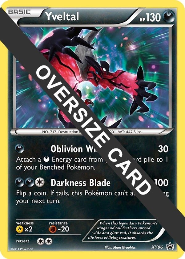 Image for Yveltal - XY06 (XY06) (Jumbo Cards) (PR) - Pokemon