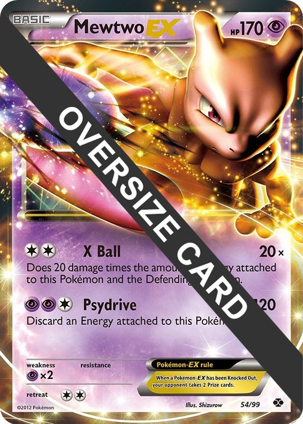 Image for Mewtwo EX (054/099) (Jumbo Cards) (PR) - Pokemon