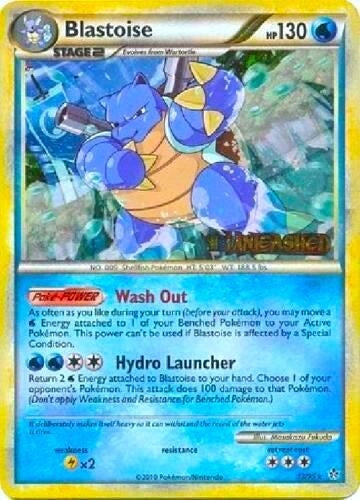 Image for Blastoise - 13/95 (Prerelease) (13/95) (HGSS Promos) (PR) - Pokemon