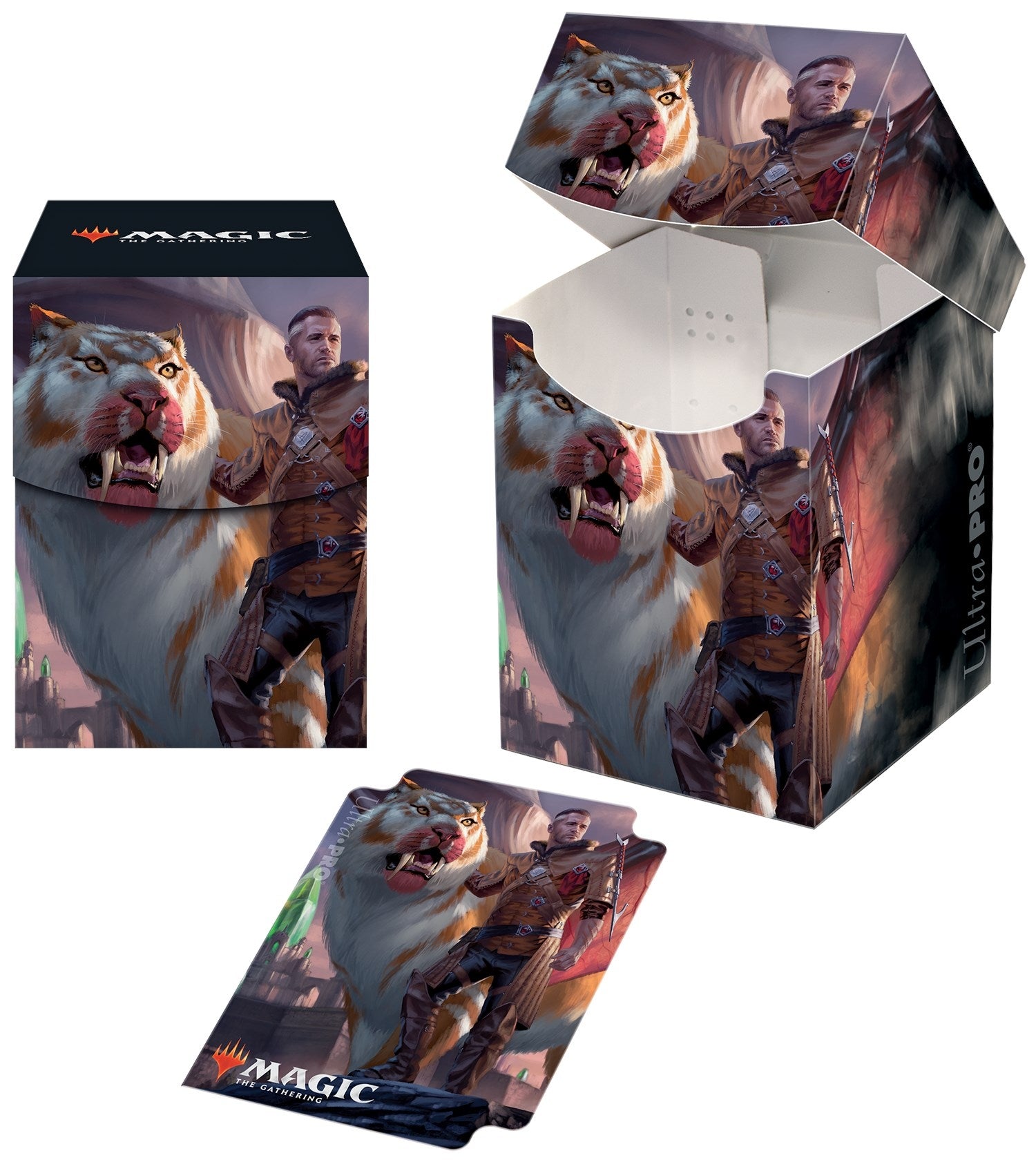 Image for Ikoria: Lair of Behemoths PRO-100+ Deck Box - Lukka, Coppercoat Outcast - Deck Boxes