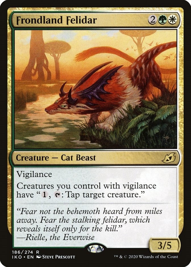 Frondland Felidar (186) (Ikoria: Lair of Behemoths)
