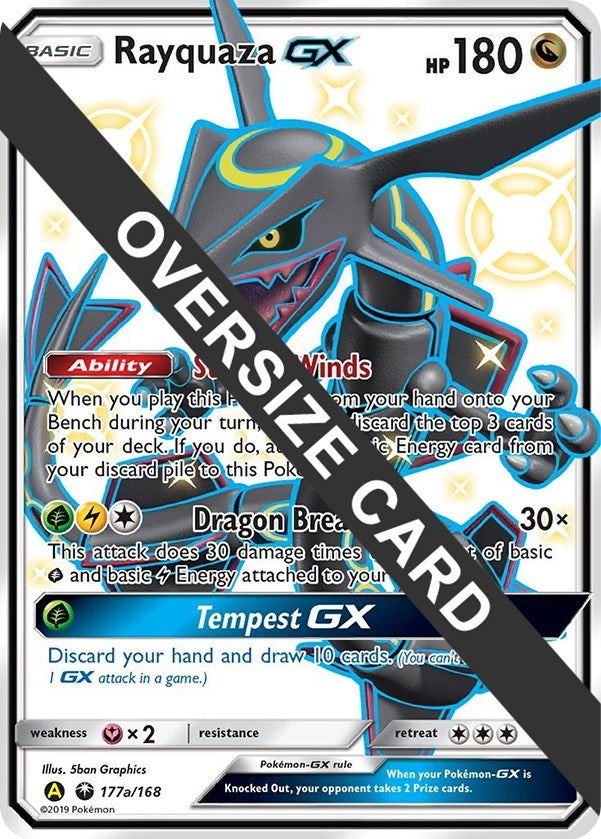 Image for Rayquaza GX - 177a/168 (177a/168) (Jumbo Cards) (PR) - Pokemon