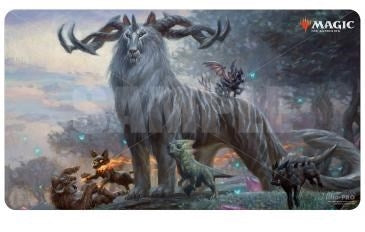 Image for Ikoria: Lair of Behemoths Standard Size Playmat for Magic - Kaheera, the Orphanguard - Playmats