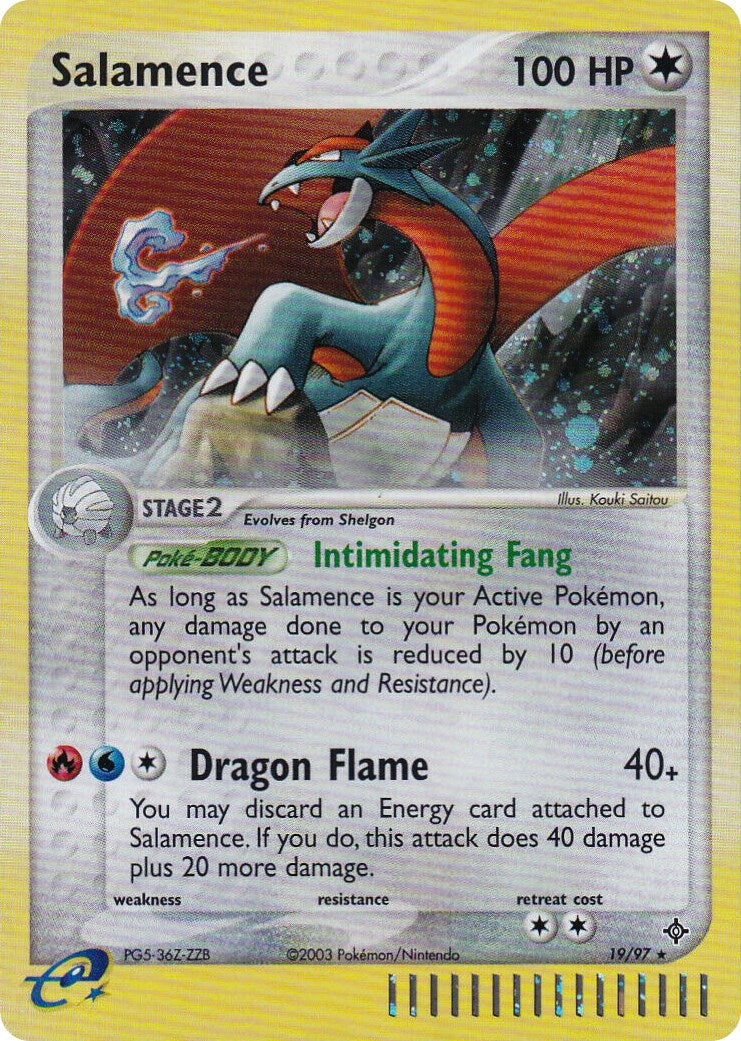 Image for Salamence - 19/97 (e-League) (19/97) (Nintendo Promos) (PR) - Pokemon