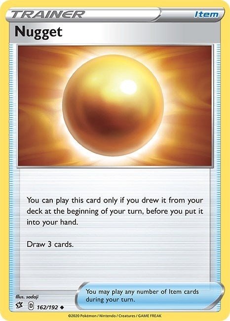 Image for Nugget (162/192) (SWSH02: Rebel Clash) - Pokemon