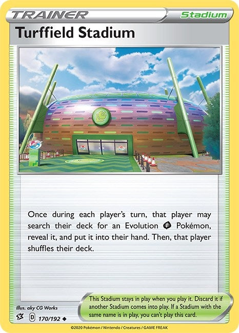 Image for Turffield Stadium (170/192) (SWSH02: Rebel Clash) (SWSH02) - Pokemon
