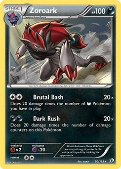 Image for Zoroark (090/113) (Deck Exclusives) (PR) - Pokemon