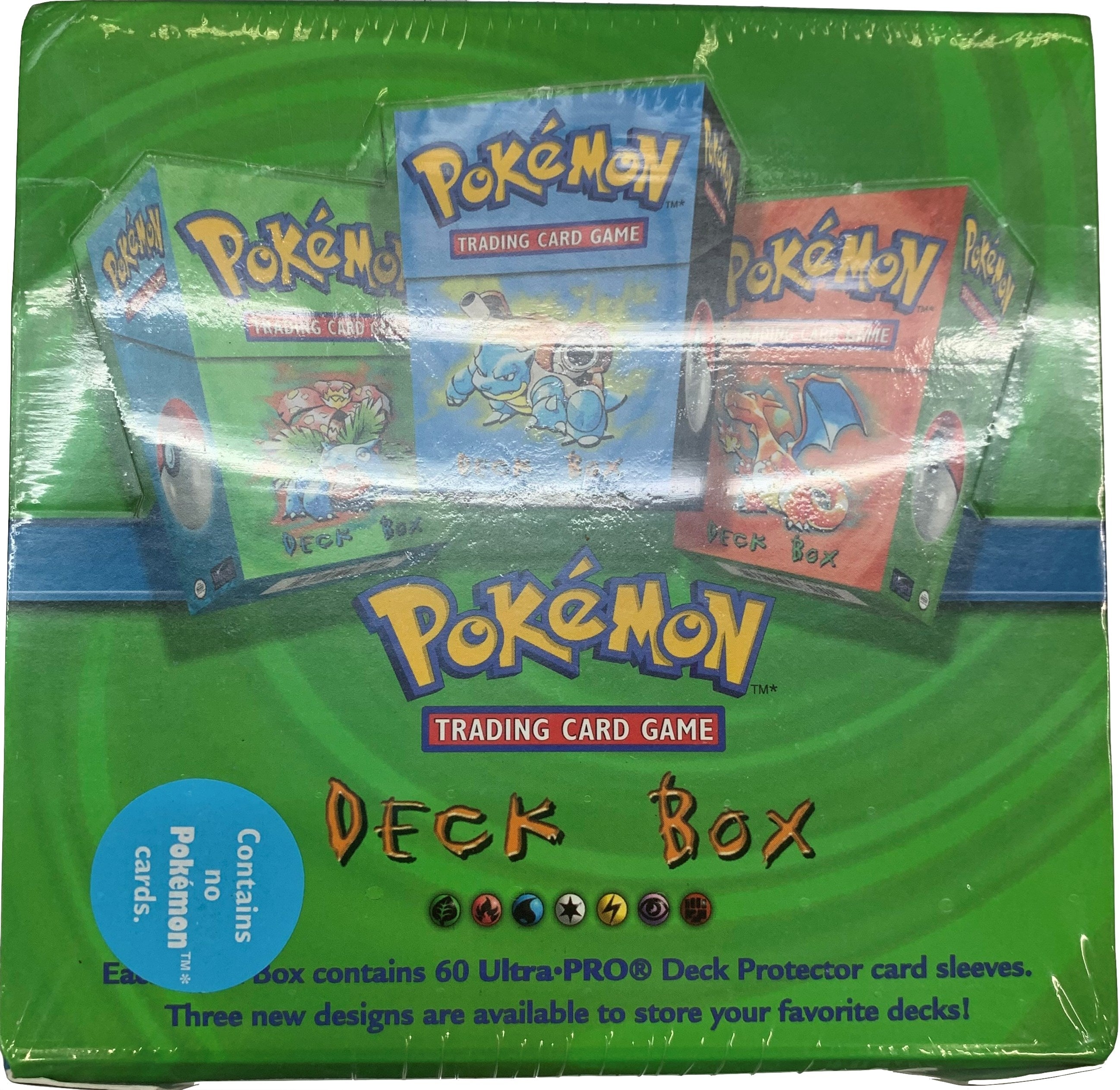 Image for Blastoise // Charizard // Venusaur Display Box (1999) - Deck Boxes