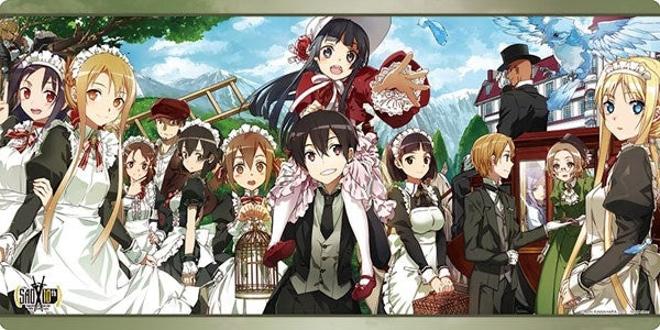 Image for Bushiroad Rubber Mat (Wide) Sword Art Online 10th Anniversary - Hearty Party - Playmats