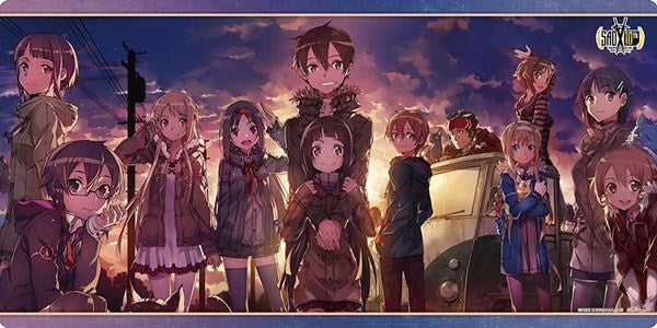 Image for Bushiroad Rubber Mat (Wide) Sword Art Online 10th Anniversary - Hakumei no Guild - Playmats