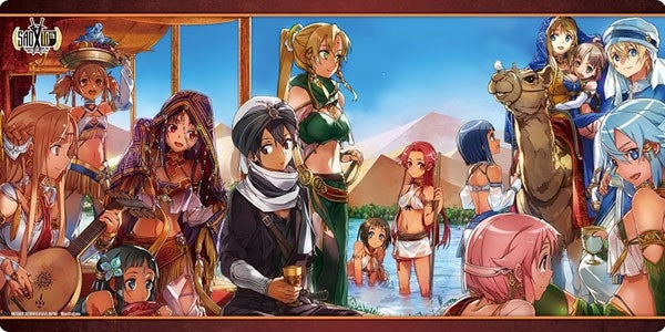 Image for Bushiroad Rubber Mat (Wide) Sword Art Online 10th Anniversary - Sabaku no Utage - Playmats