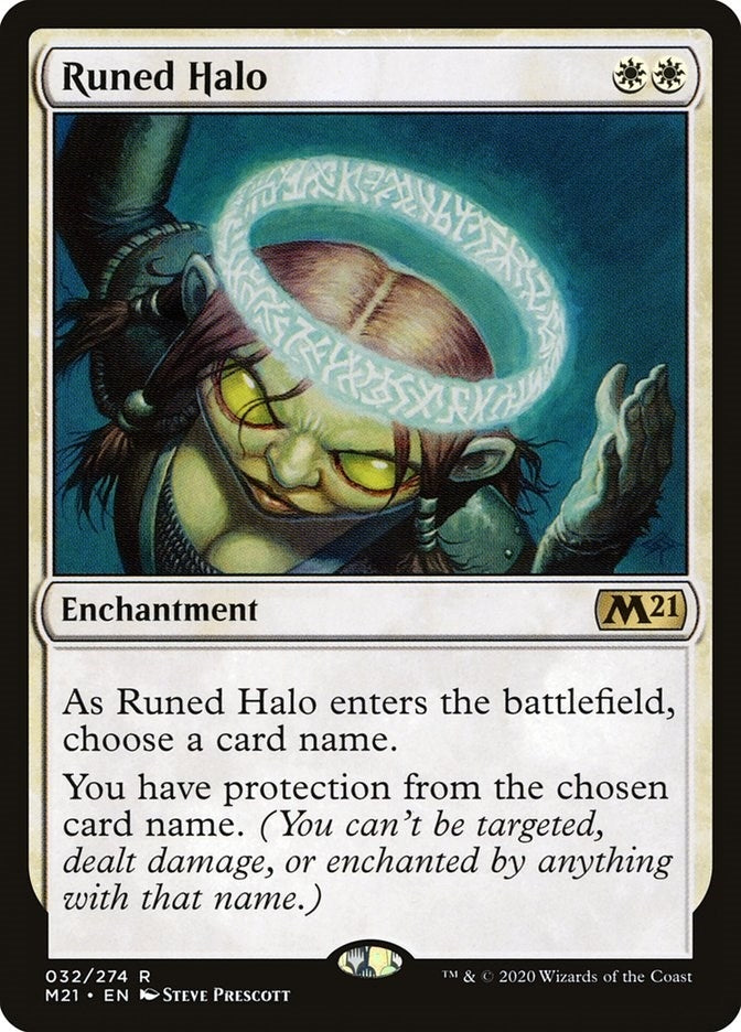 Runed Halo (32) (Core Set 2021)