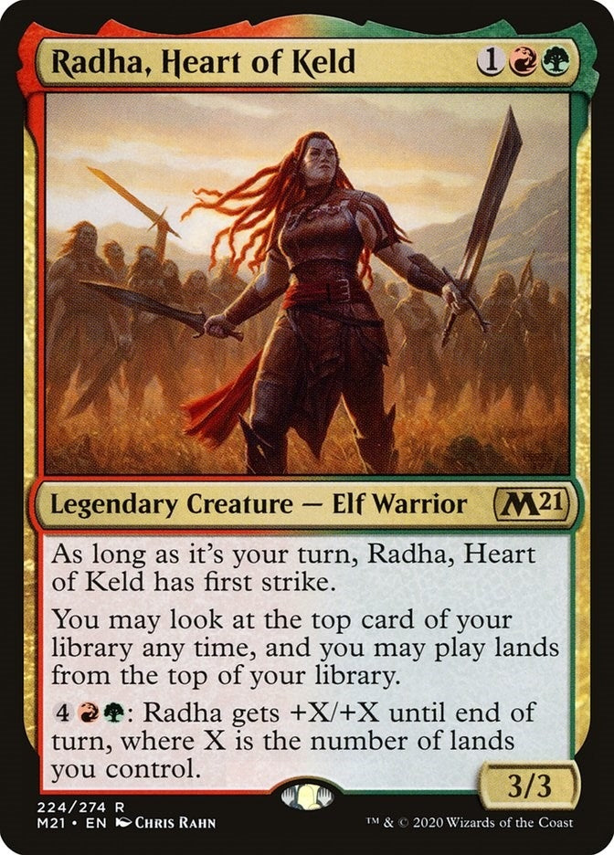 Radha, Heart of Keld (224) (Core Set 2021)