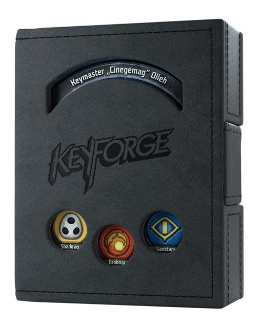 Image for GameGenic KeyForge Deck Book - Black - Deck Boxes