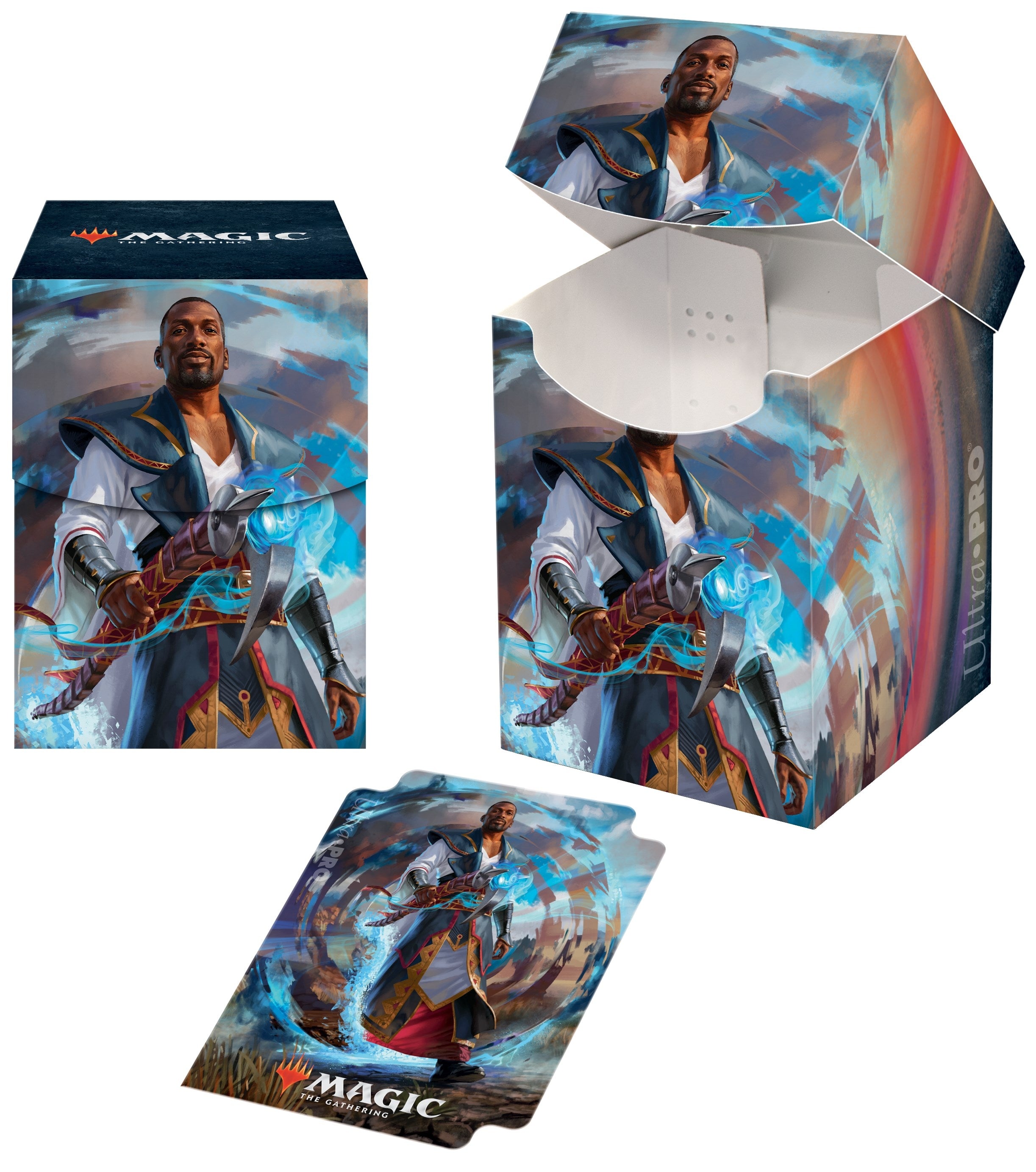 Image for Core Set 2021 Teferi PRO 100+ Deck Box for Magic - Deck Boxes