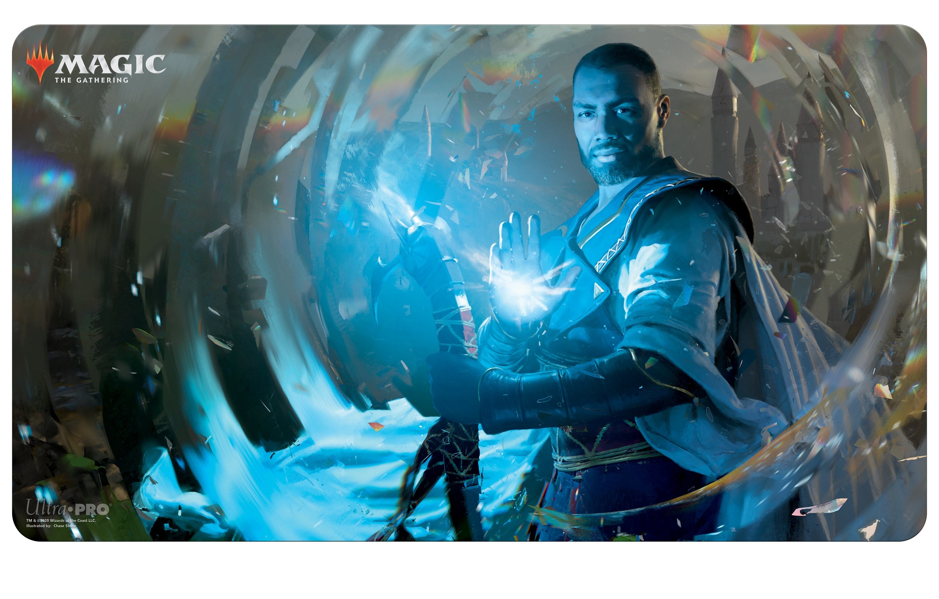Image for Core Set 2021 Teferi, Master of Time Playmat for Magic The Gathering - Playmats