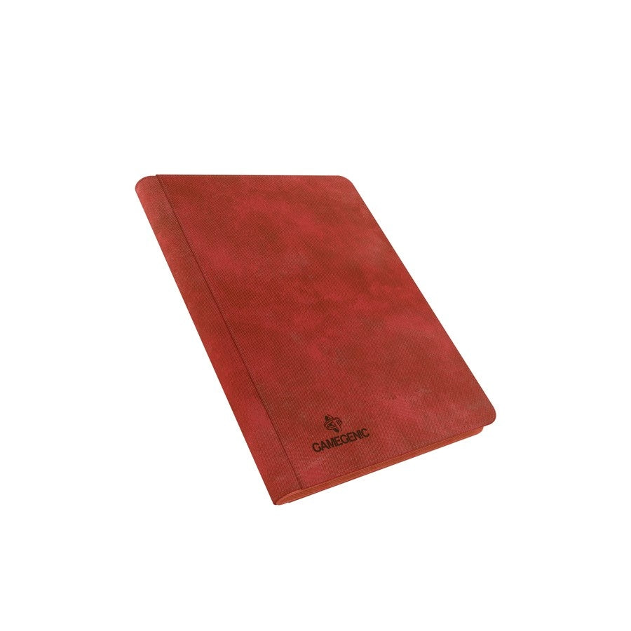 Image for GameGenic Zip-Up Album 18-Pocket Side-Loading - Red - Storage Albums