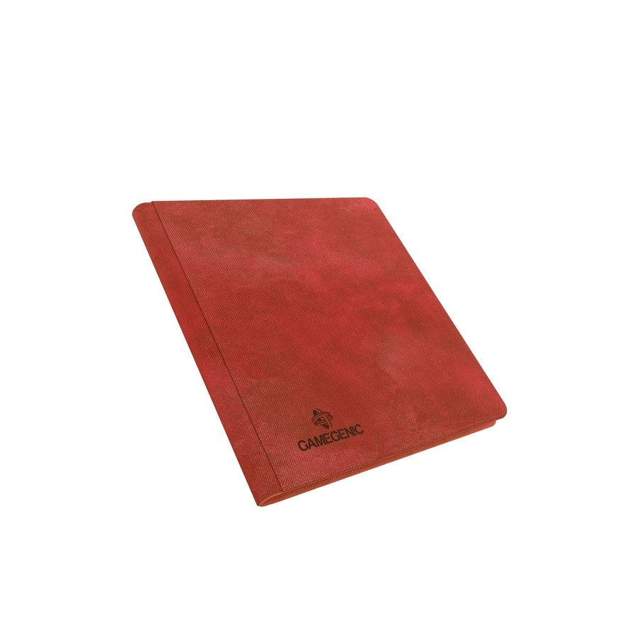 Image for GameGenic Zip-Up Album 24-Pocket Side-Loading - Red - Storage Albums