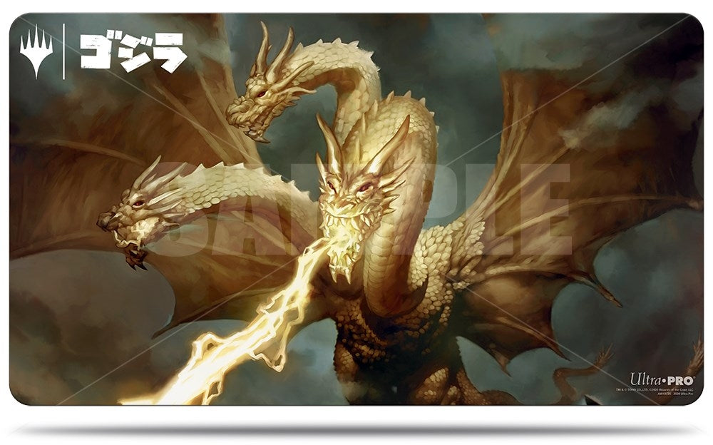 Image for Ghidorah, King of the Cosmos Playmat for Magic: The Gathering - Playmats
