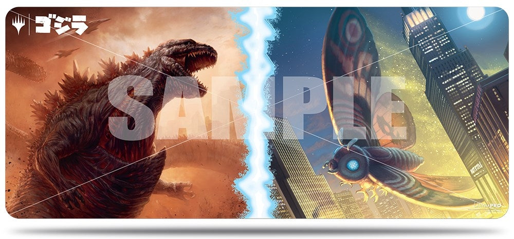 Image for Godzilla & Mothra 6ft Table Playmat for Magic the Gathering - Playmats