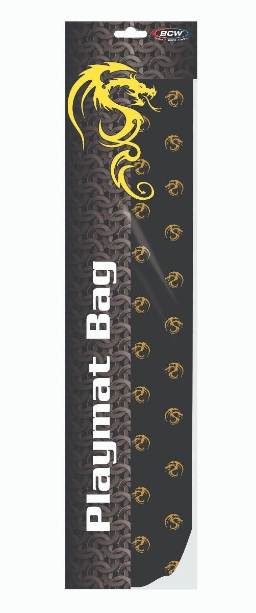 Image for BCW Playmat Bag - Gold Dragon - Playmats