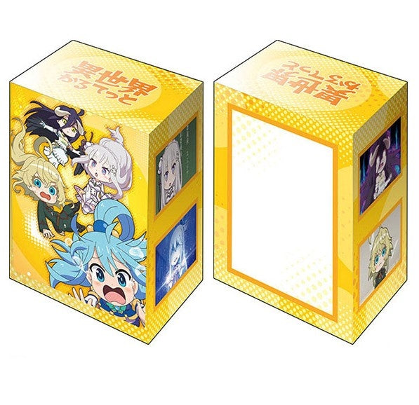 Image for Bushiroad Deck Holder Collection V2 Vol.1055: Isekai Quartet - Aqua, Emilia, Tanya, & Albedo - Deck Boxes