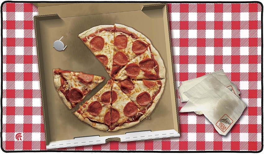 Image for Rubber Playmat - Pizza Time - Playmats