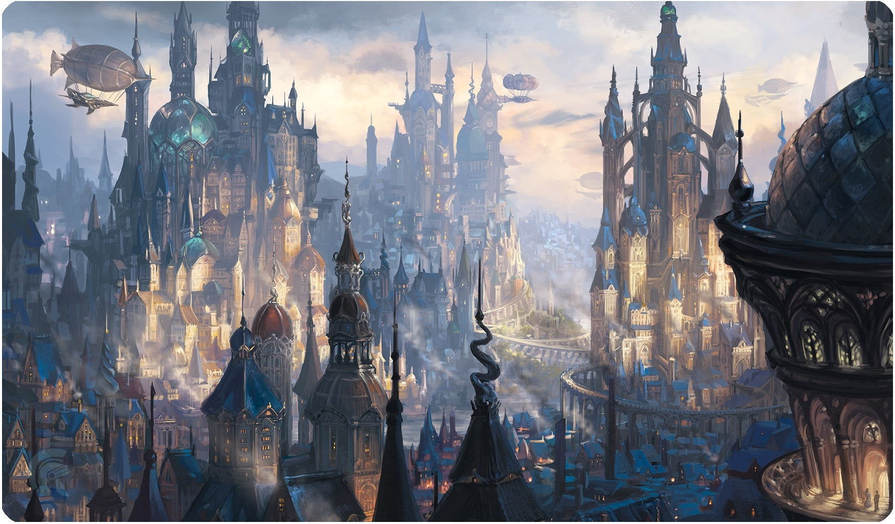 Image for Rubber Playmat - Veiled Kingdoms - St. Levin - Playmats