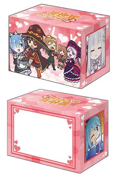 Image for Bushiroad Deck Holder Collection V2 Vol.1123: Isekai Quartet 2 - Rem, Megumin, Shalltear, Visha, Raphtalia - Deck Boxes