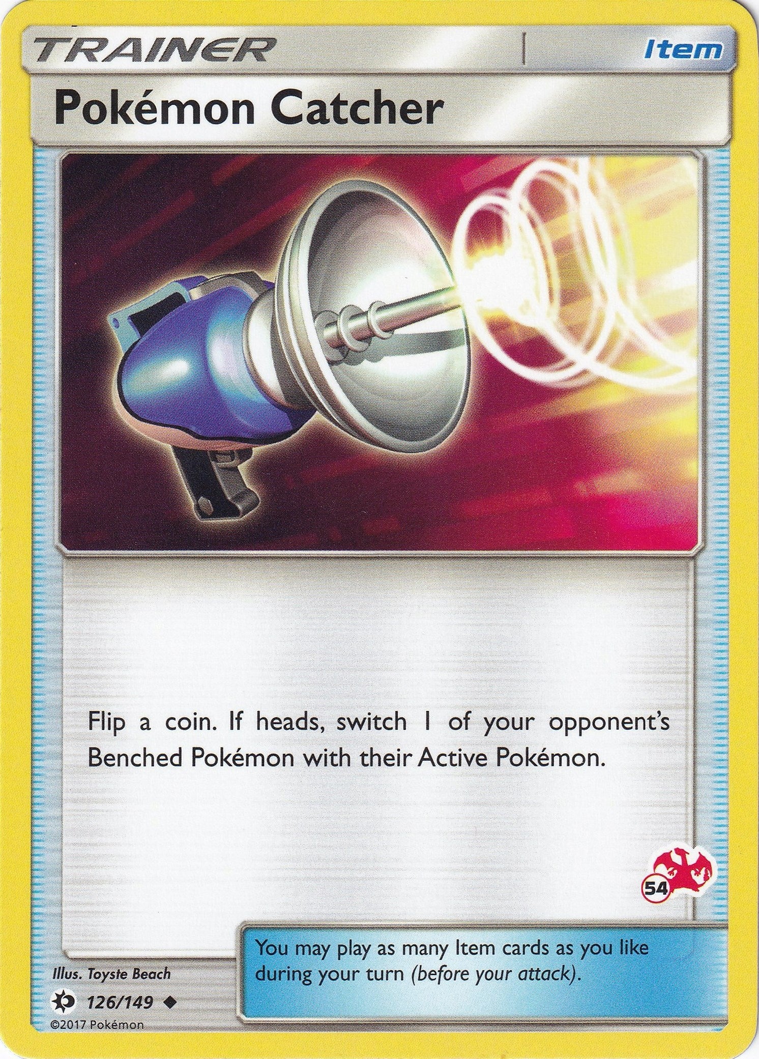 Image for Pokemon Catcher - 126/149 (#54 Charizard Stamped) (126/149) (Battle Academy) (BTA) - Pokemon