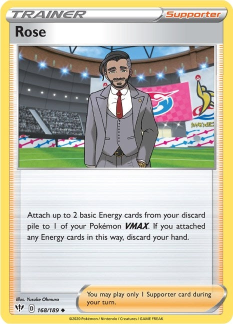 Image for Rose (168/189) (SWSH03: Darkness Ablaze) (SWSH03) - Pokemon