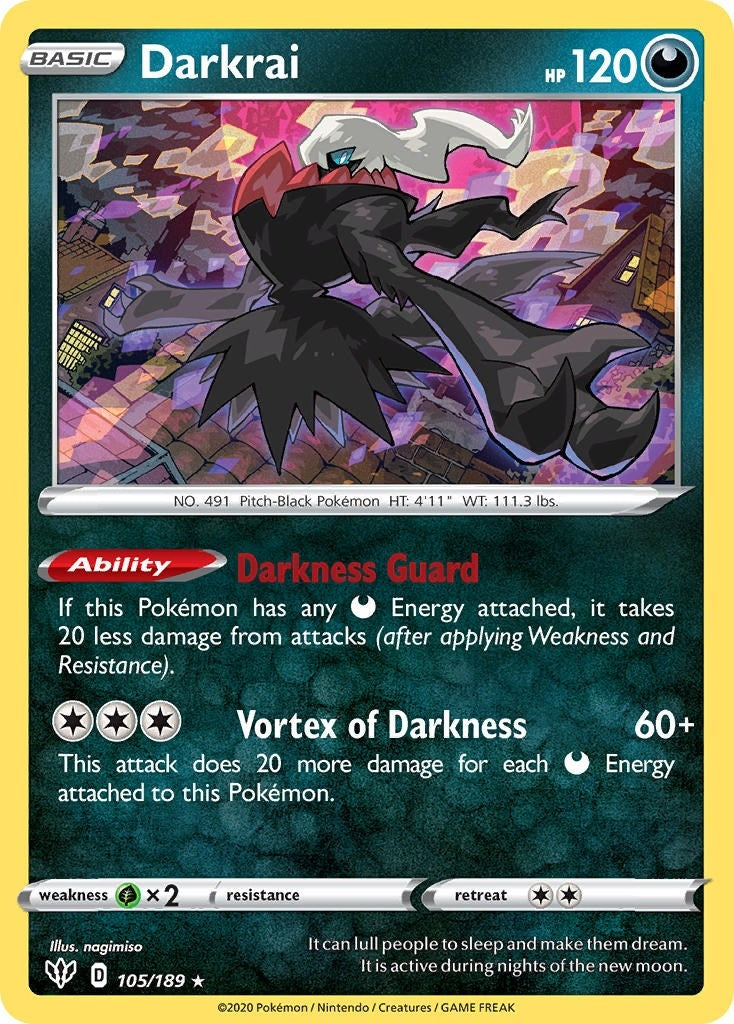 Image for Darkrai (105/189) (Deck Exclusives) (PR) - Pokemon