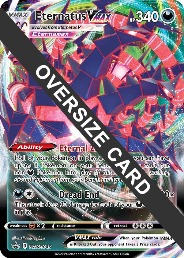 Image for Eternatus VMAX - SWSH045 (SWSH045) (Jumbo Cards) (PR) - Pokemon