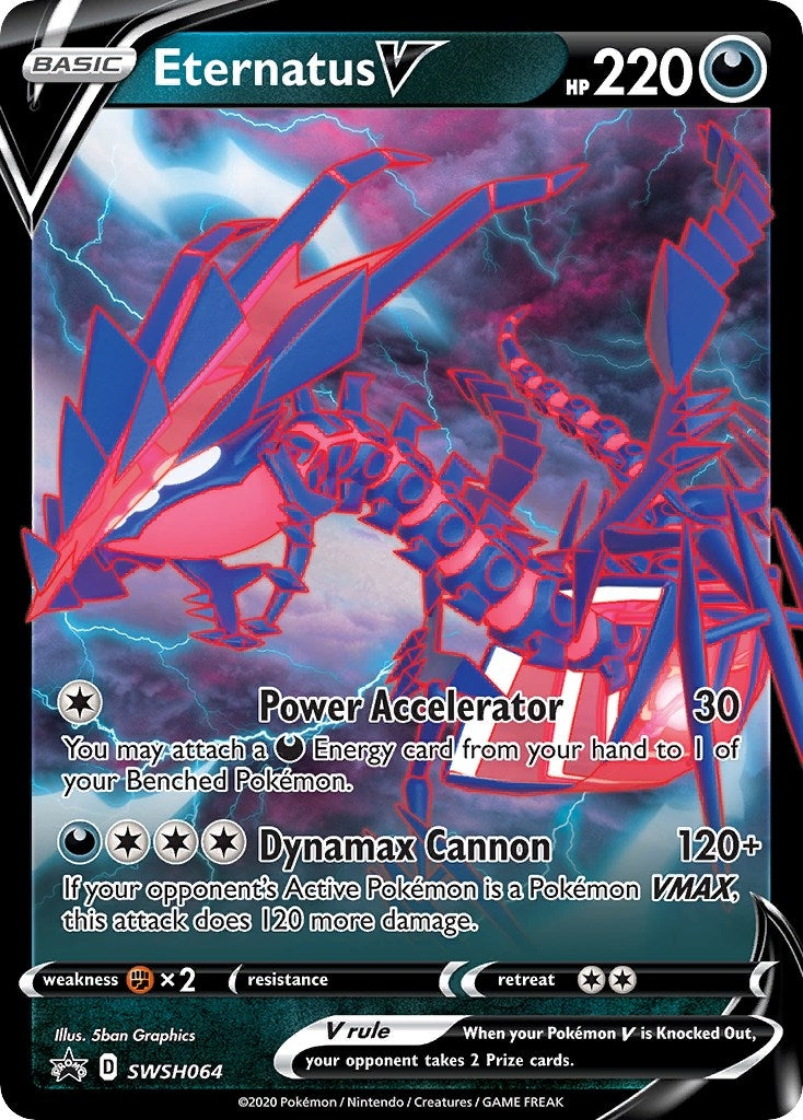 Eternatus V - SWSH064 (SWSH064) (SWSH: Sword & Shield Promo Cards)