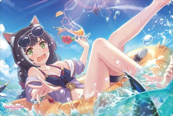 Image for Bushiroad Rubber Mat Collection Vol.698: Princess Connect! Re:Dive - Cal Swimsuit Ver. - Playmats