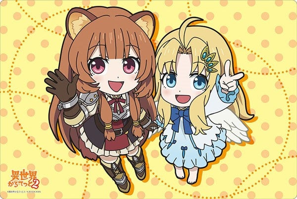 Image for Bushiroad Rubber Mat Collection Vol.673: Isekai Quartet - Raphtalia & Filo - Playmats