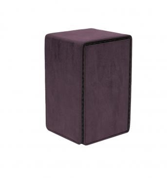 Image for Suede Collection Alcove Tower Deck Box - Amethyst - Deck Boxes