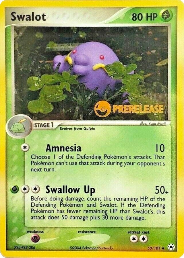 Image for Swalot - 50/101 (Prerelease) (50/101) (Nintendo Promos) (PR) - Pokemon
